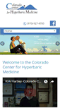 Mobile Screenshot of cohyperbarics.com